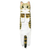 Cat Funny Hanging Hand Towels for Bathroom Kitchen Gifts for Cat Lovers-Style 5