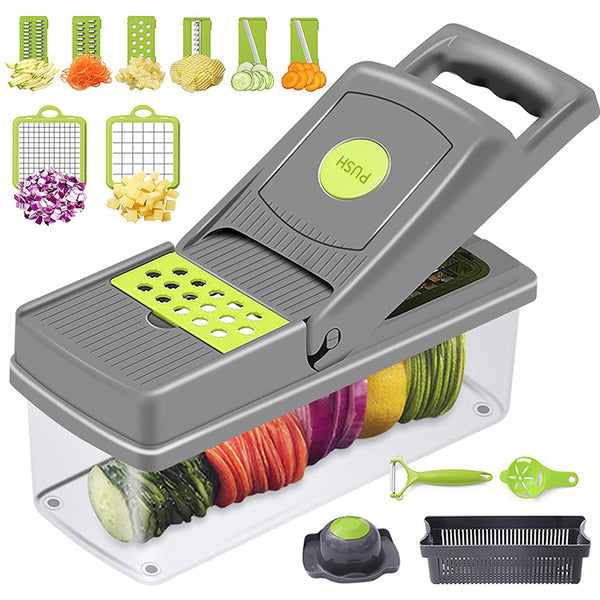 Vegetable Chopper Food Choppers Onion Chopper Veggie Slicer Cutter Dicer Kitchen Tool