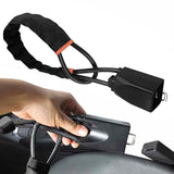 Steering Wheel Lock Seat Belt Lock Security Anti-Theft Handbag Lock Fit Most Cars Vehicle Suv Golf Cart