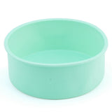 Silicone Round Cake Pan Non-stick Baking Tray Mould DIY Bakeware Green