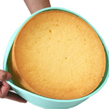 Silicone Round Cake Pan Non-stick Baking Tray Mould DIY Bakeware Green