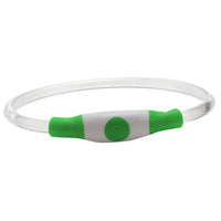 Light-Up Pet Dog Collars USB Rechargeable Pet Collar Adjustable Size Pet Collar Green