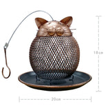 Outside Wild Bird Feeder Hanging Automatic Bird Feeder Outdoor Decoration