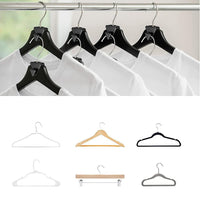 FancyGrab 18Pcs Clothes Hanger Connector Hooks Closet Clothes Hanger Hooks Closet Organizer Space Saver Style 2