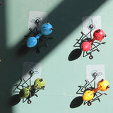 4Pcs Metal Ants Garden Decor Insect Ornaments Garden Yard Art Wall Sculptures