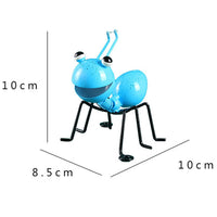 4Pcs Metal Ants Garden Decor Insect Ornaments Garden Yard Art Wall Sculptures