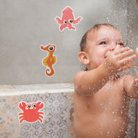 Cartoon Non-Slip Bathtub Stickers Adhesive Kid Anti Slip Decals Style 1