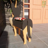 Planter Animal Shaped Dog Shape Planter PVC Garden Decoration Dog Flower Pot Style 5