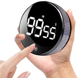 Magnetic LCD Display Kitchen Timer Countdown Countup Cooking Alarm