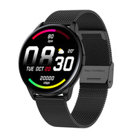 Smart Watch with Heart Rate Blood Oxygen Monitoring Tracker Black