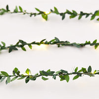 5 Meter 50LED Artificial Ivy Leaves Light Battery-powered String Light Style 2