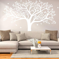 Giant Family Photo Tree Wall Decals Bird Stickers Living Room Decal