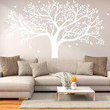 Giant Family Photo Tree Wall Decals Bird Stickers Living Room Decal