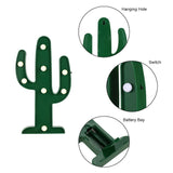 Novelty Cactus LED Light Battery Operated Small Night Light