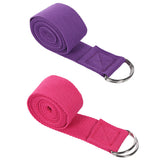 2Pcs Yoga Stretch Strap Resistance Bands Power Heavy Strength Exercise