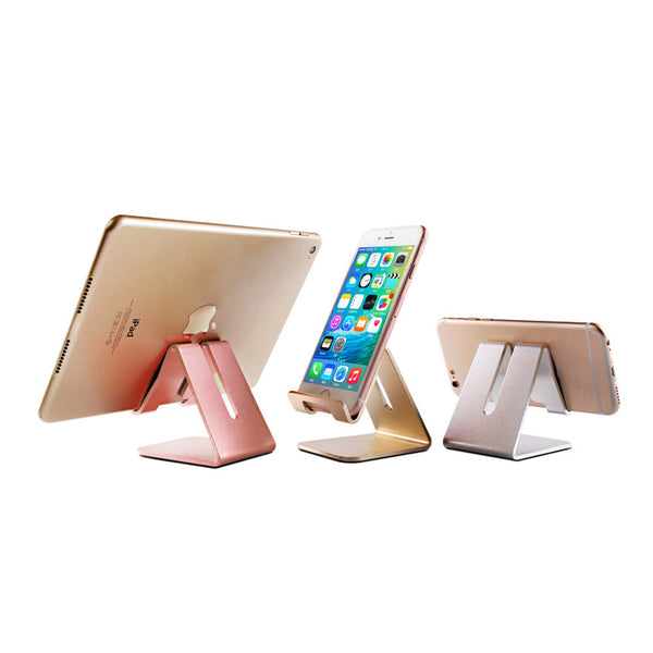 Universal Aluminum Mobile Phone Holder Desk Table Mount Tablet Stand Foldable Portable for iPhone or iPad