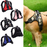 Adjustable Extra Large Dog Harness Reflective Breathable Pet Vest-Mix color