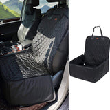 Waterproof Pet Travel Bag Car Booster Seat Safety-Black