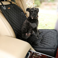 Waterproof Pet Travel Bag Car Booster Seat Safety-Black