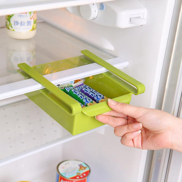 Fridge Organisers Refrigerator Sliding Drawer Shelf