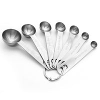 FancyGrab Set of 7Pcs Stainless Steel Measuring Spoon