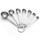 FancyGrab Set of 7Pcs Stainless Steel Measuring Spoon