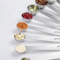 FancyGrab Set of 7Pcs Stainless Steel Measuring Spoon