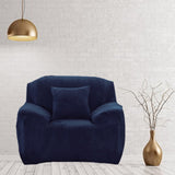 Home Fleeced Sofa Cover Polyester Couch Slipcover Home Decoration for 1 Seat Sofa