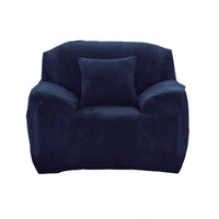 Home Fleeced Sofa Cover Polyester Couch Slipcover Home Decoration for 1 Seat Sofa