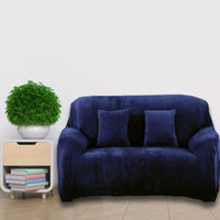 Home Fleeced Sofa Cover Polyester Couch Slipcover Home Decoration for 2 Seats Sofa