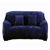 Home Fleeced Sofa Cover Polyester Couch Slipcover Home Decoration for 2 Seats Sofa