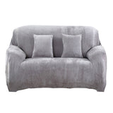 Home Fleeced Sofa Cover Polyester Couch Slipcover Home Decoration for 2 Seats Sofa