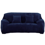 Home Fleeced Sofa Cover Polyester Couch Slipcover Home Decoration for 3 Seats Sofa