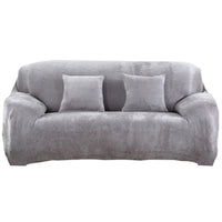 Home Fleeced Sofa Cover Polyester Couch Slipcover Home Decoration for 3 Seats Sofa