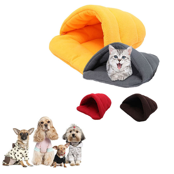 Cat or Dog Pet Bed Soft Pet Sleeping Bed Igloo