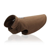 Pet Dog Warm Coat Fleece Jacket Jumper Sweater Winter Clothes-Camel