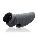 Pet Dog Warm Coat Fleece Jacket Jumper Sweater Winter Clothes-Gray