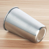 350ml Stainless Steel Drinking Cup Coffee Cup Single-walled Water Cup Reusable Water Mug