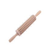 43cm Christmas Embossed Rolling Pin