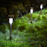 10pcs/Set Solar-Powered Garden Lights Waterproof Outdoor Lights LED Lawn Lights Garden Decoration Landscape Lights