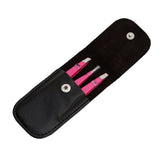 3Pcs Stainless Steel Eyebrow Tweezers Set