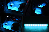 Car LED Strip Lights Multicolor Car Interior Lights(4 Pcs)