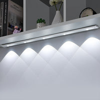 Rechargeable Motion Sensor Led Light Silver-S