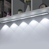 Rechargeable Motion Sensor Led Light Silver-L