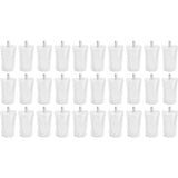 Set of 30Pcs 250ML Clear Stand up Spout Pouch with Leak Proof Caps