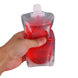 Set of 30Pcs 250ML Clear Stand up Spout Pouch with Leak Proof Caps