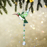 Suncatcher Window Hanging Rainbow Prism Pendants Green