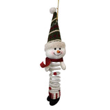 Christmas Decoration Doll for Tree Home Xmas Ornament-Snowman Style