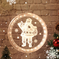 Christmas Led Decoration Lights 3D Window Decoration Light-Santa Claus