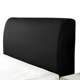 Elastic Bedhead Cover Headboard Bed Head Protection Cover S -Black